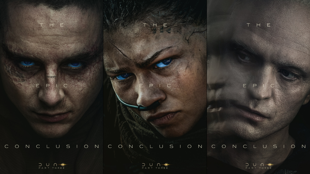 ‘Dune: Part Three’: First look at Timothée Chalamet, Zendaya and Robert Pattinson revealed as Denis Villeneuve returns to Arrakis